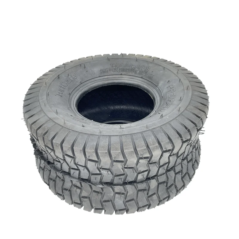 

15 inch pneumatic inflatable rubber tires 15x6.00-6 Off-road Vacuum Tire agricultural tractor wheel ATV Tire