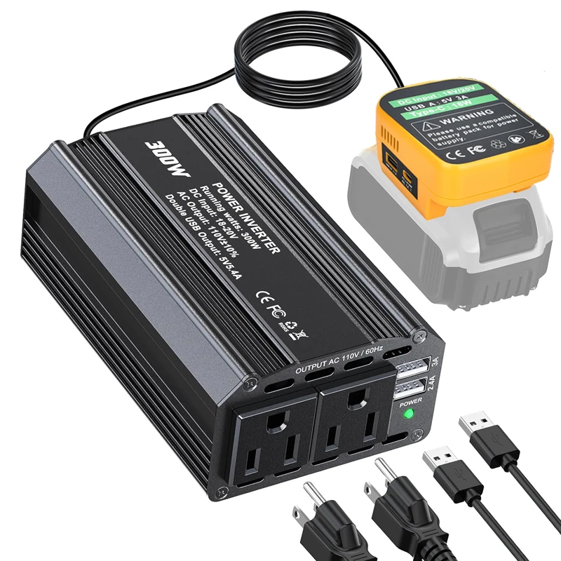 300W Portable Car P… - image