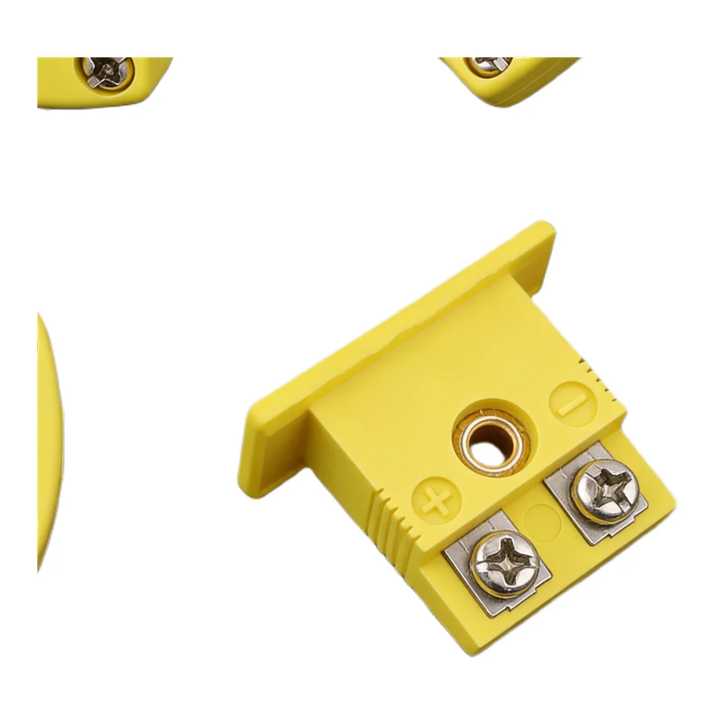 Temperature Testing Equipment 3.1 * 1.5cm Mountable Design Quality Control Standards Connector For K Type Thermocouple