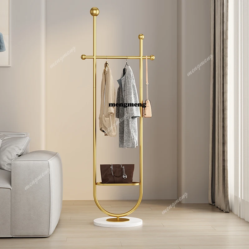Place Saving Metal Clothes Rack Minimalist Girls Hanger Standing Clothes Rack Floor Bedroom Armoires De Salon Home Furniture