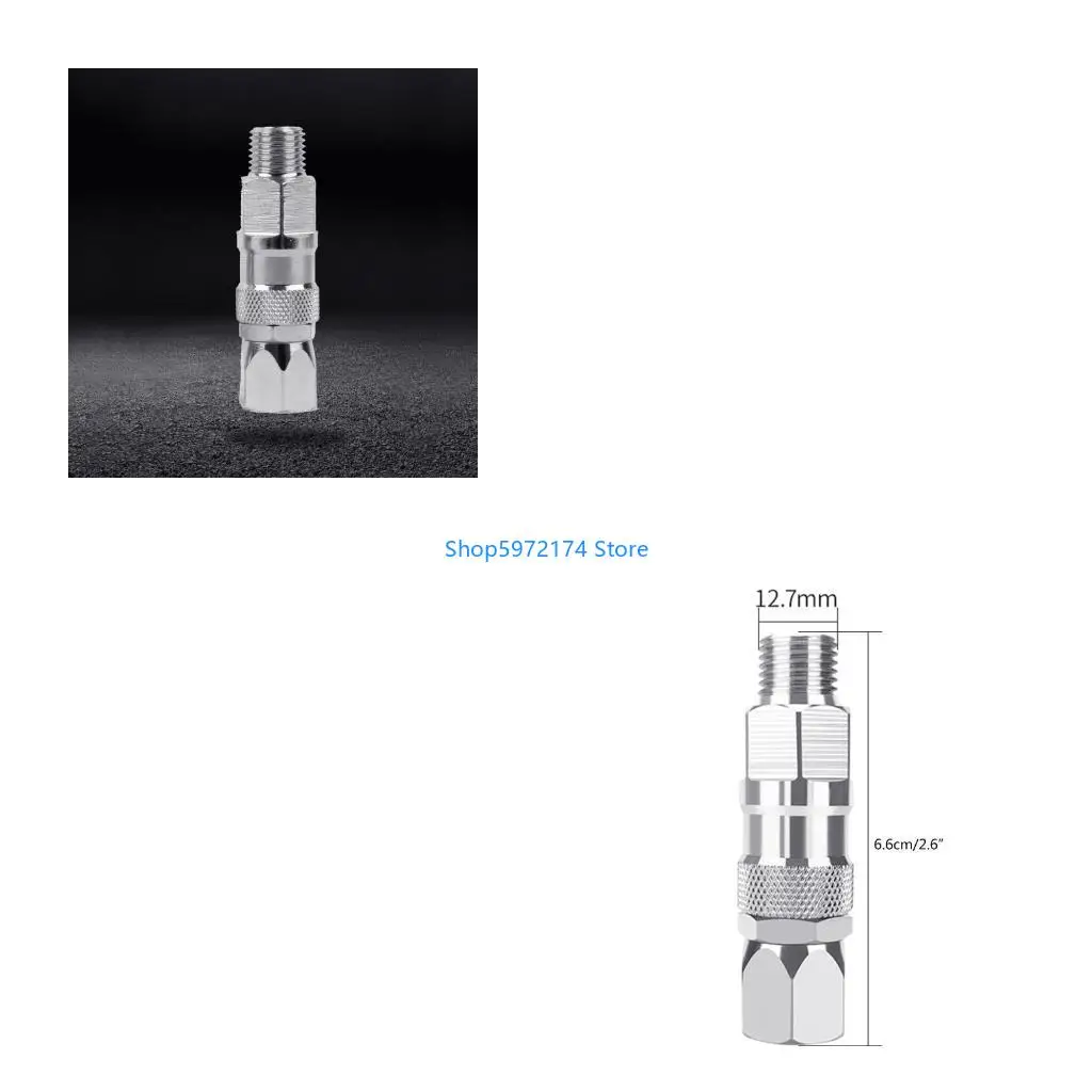 

Y3NB Stainless Steel High Pressure Washer Joint Connector Hose Fitting Airless Hose Joint for Paint Sprayer