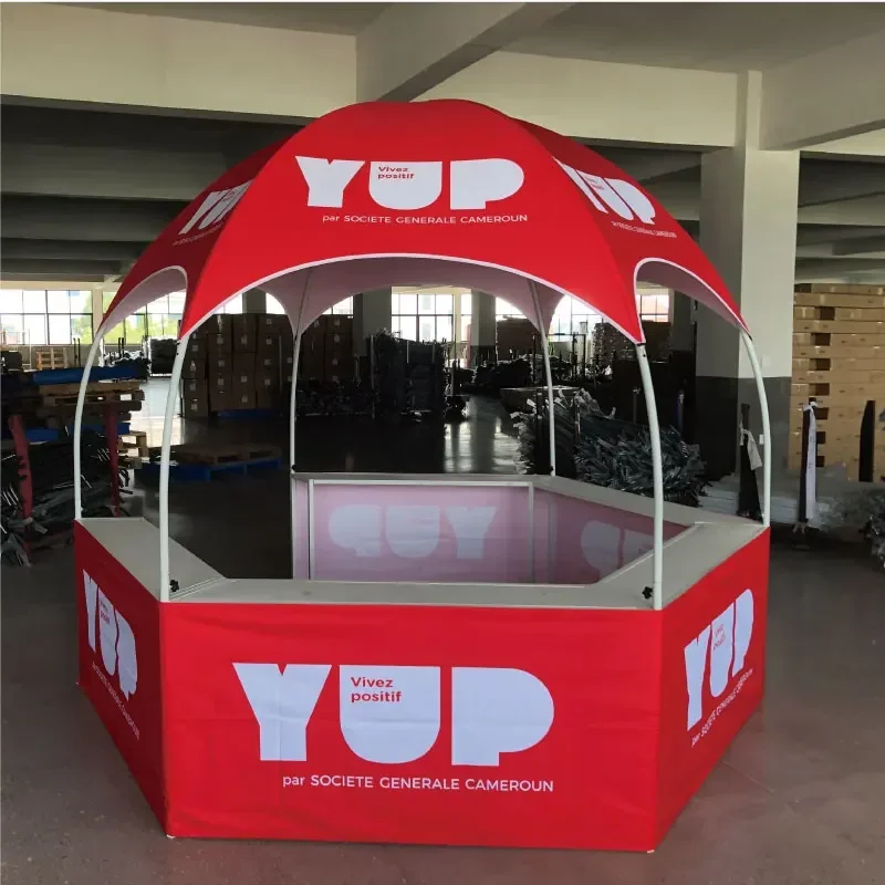 DD 3x3m Trade Show Gazebo Dome Tent with Top Cover Full Gazebo Tent for Outdoor Advertising 600D Canopy Tent Awning  Toldos