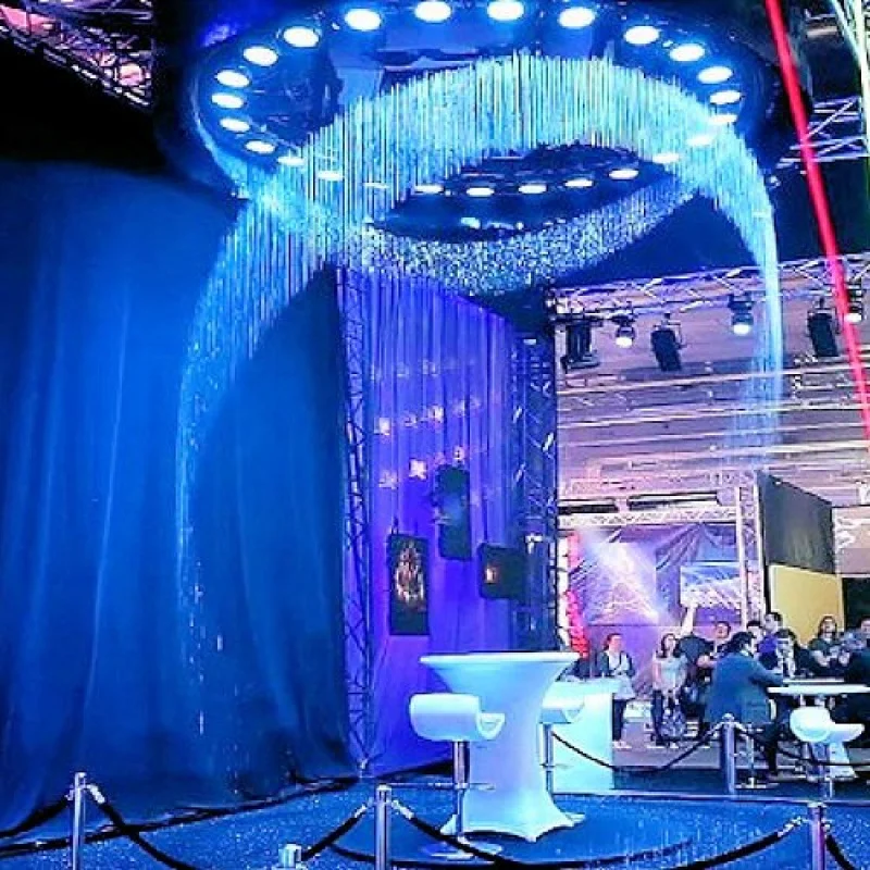 custom.Interior Wall Fountain Indoor Waterfall Control Line Digital Curtain Price
