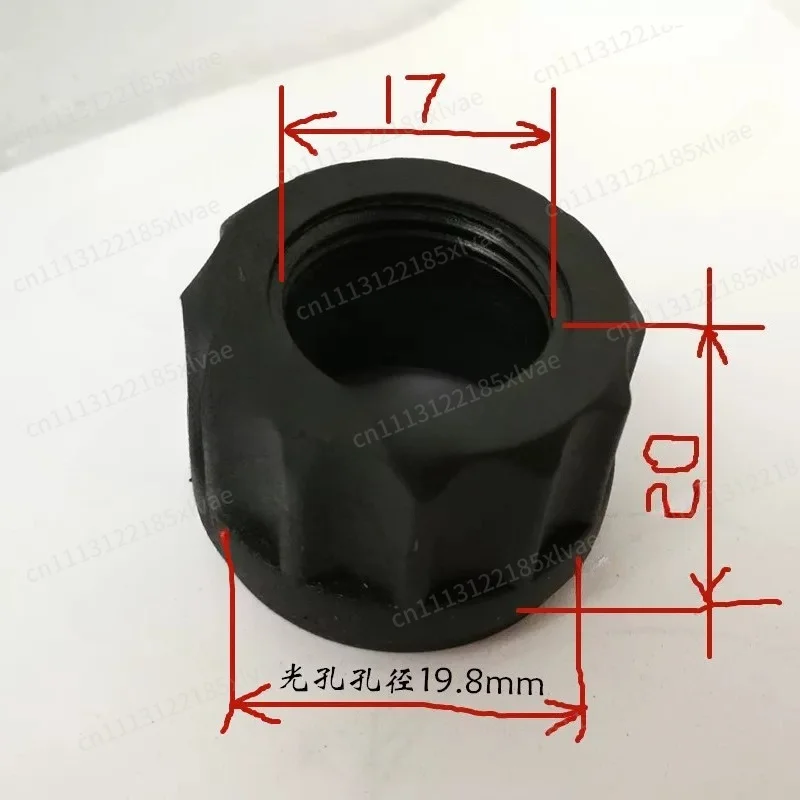 Fixed Hydraulic Solenoid Valve Coil Nut Locking Cap Cover