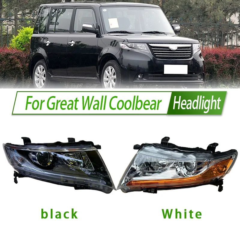 

For Great Wall Coolbear Halogen Headlight Assembly OEM Style Front Headlamp Bulb Socket Plug & Play Replacement