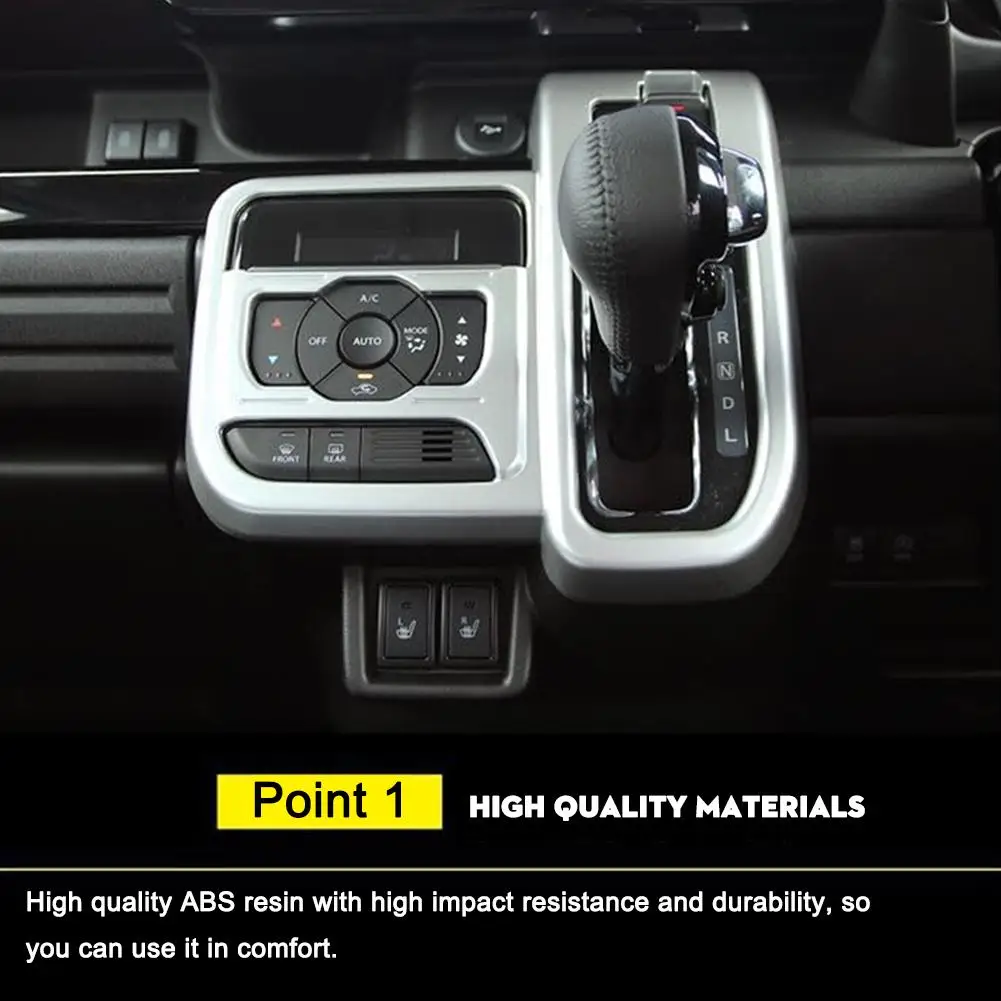 

Center Control Panel Decorative Stickers Gearbo X Modified For Suzuki Spacia Custom 2024 RHD Car Styling Car Interior Acces P8H6