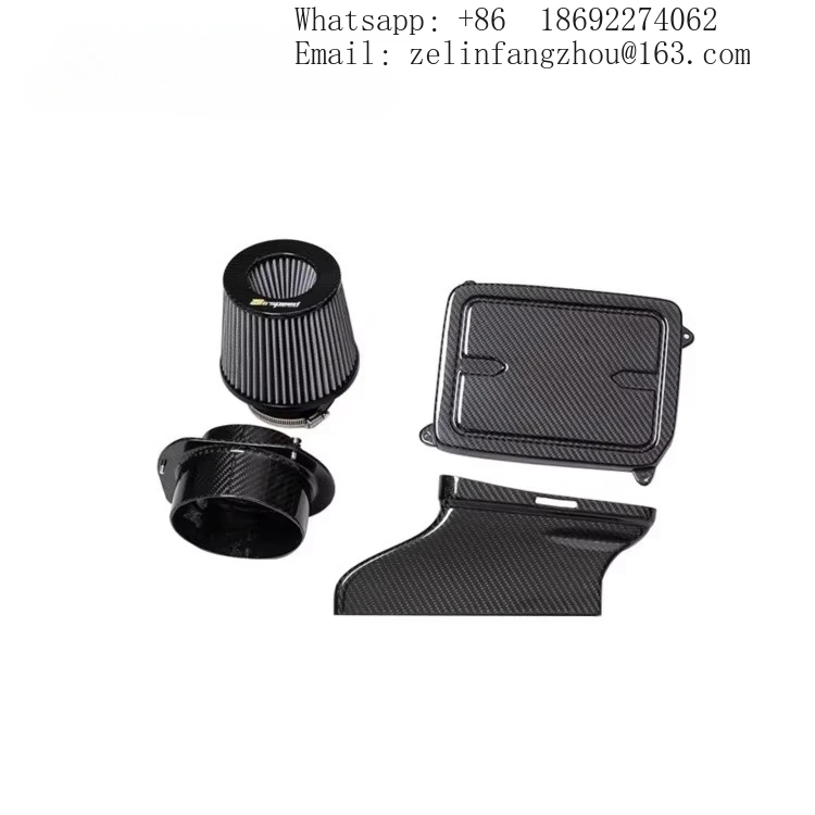 Dry Carbon Fiber Air Intake System Induction Accessories For Benz A45 M133 W176 2.0T High Quality Engine System