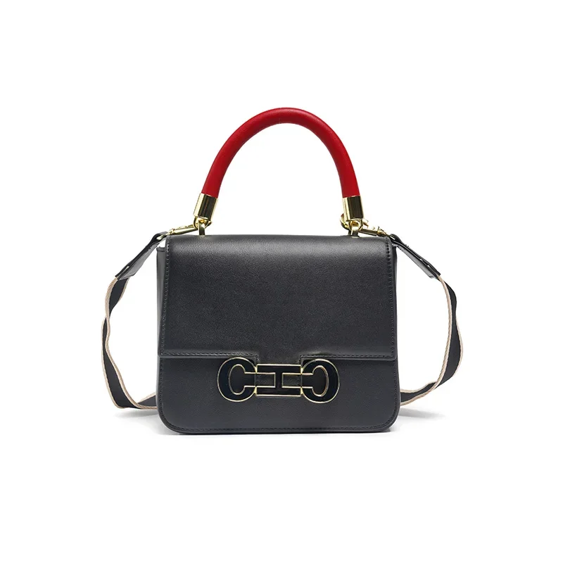 CH New PU+TPU Hand Bag 20x16x7cm Multi-Compartment Purse, 6 Colors Black Camel Cream Green Maroon Plum, Lightweight Tote