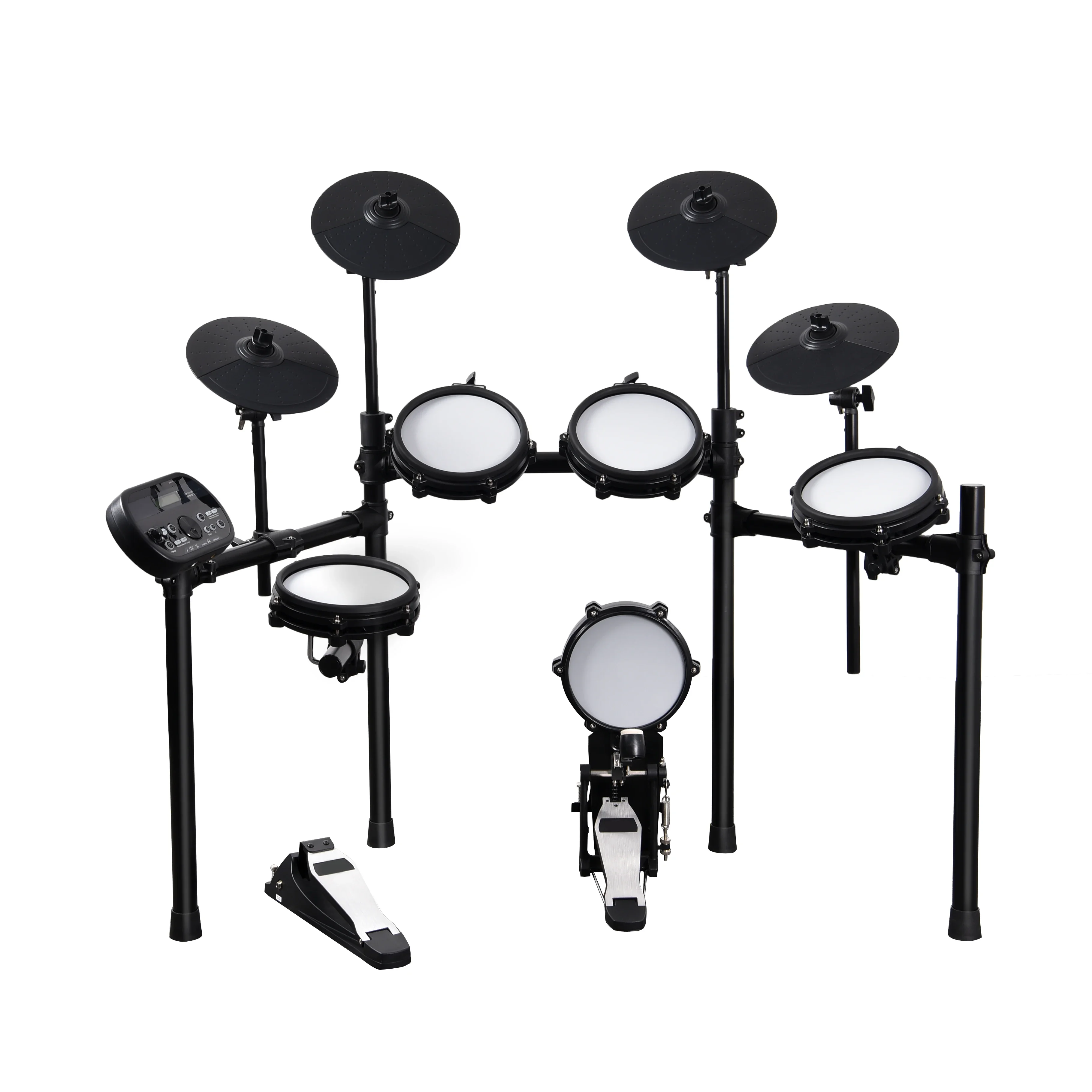 Wholesale Percussion Musical Instrument Electronic Kit with Two Pedals Professional Drum Unit