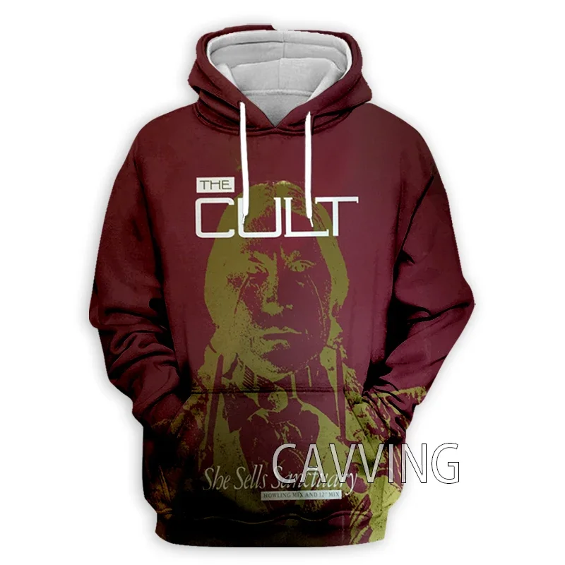 The Cult Rock 3D Printed 2024 New Fashion Hoodies Hooded Sweatshirts Harajuku Hoodie Sweatshirts Tops Clothing for Women/men