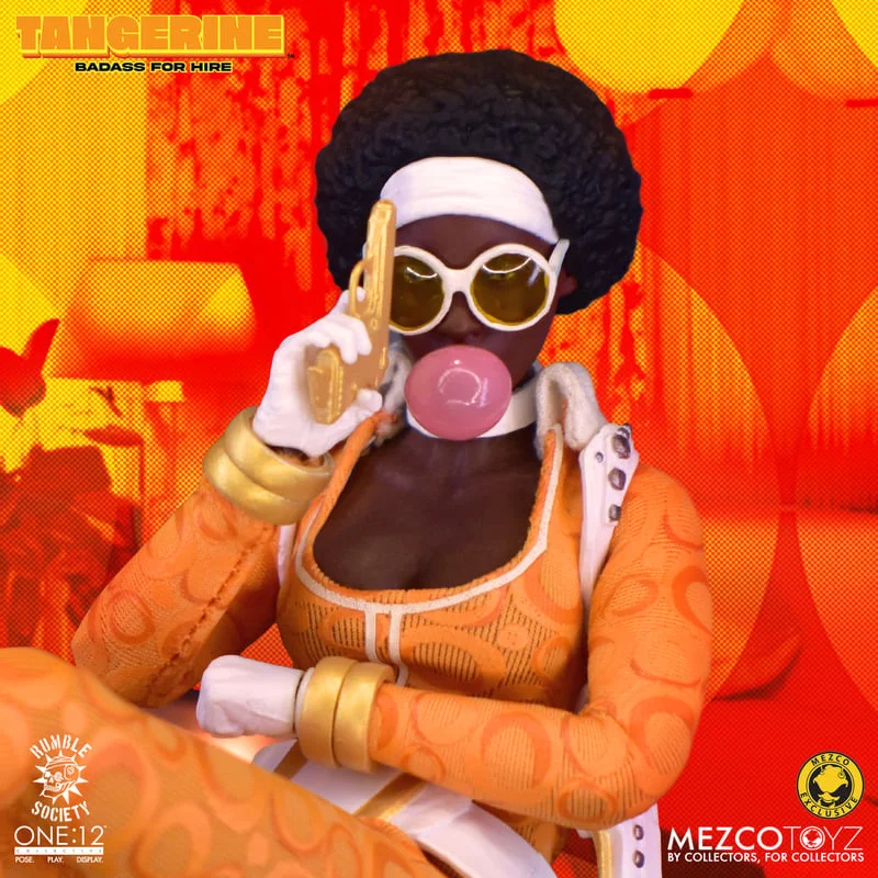 

Оригинальная коллекционная фигурка Mezco Toyz Tangerine Badass For Hire Deluxe Edition в наличии, аниме-коллекция, модели игрушек