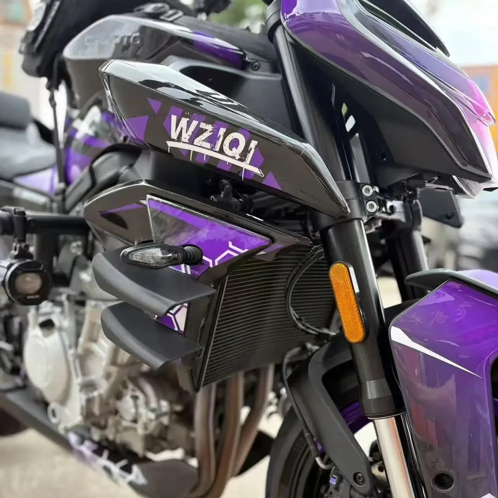 Для CFMOTO 675NK боковое крыло боковой спойлер передние спицы для CFMOTO 675 NK 2024 2025 2026 передний спойлер нижний спойлер борт