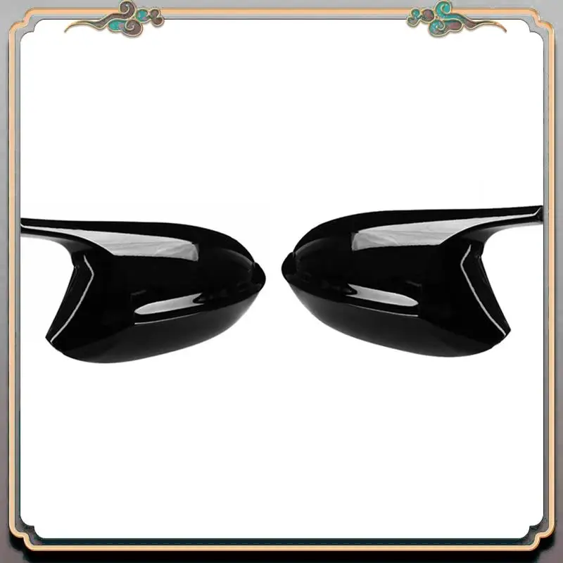 

A73Q-Стайлинг автомобиля, черная боковая крышка зеркала заднего вида, чехлы для зеркал заднего вида, прямая замена для BMW Z4 E89 2009-2016, автозапчасти