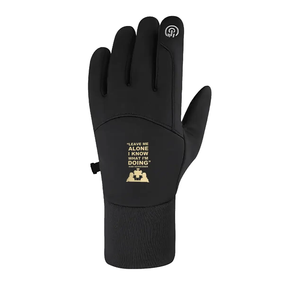

Leave Me Alone I Know What I’m Doing Kimi Räikkönen Text Winter Cycling Gloves Keep Warm Windproof Touch Screen Outdoor Gloves