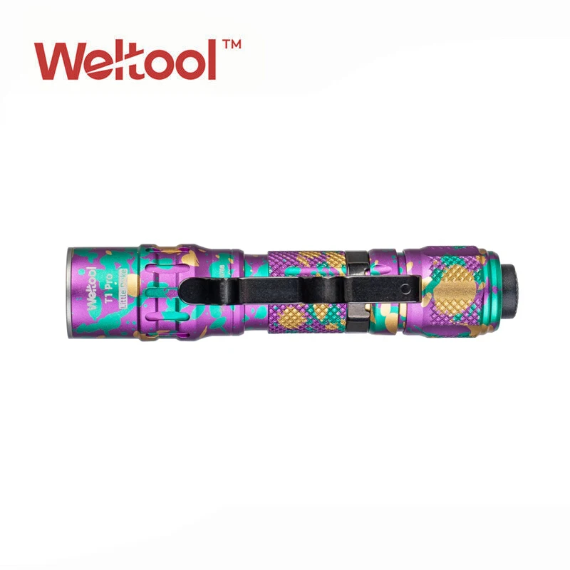 Weltool T1Pro V2 Colorful Version AA/14500 EDC LED flashlight