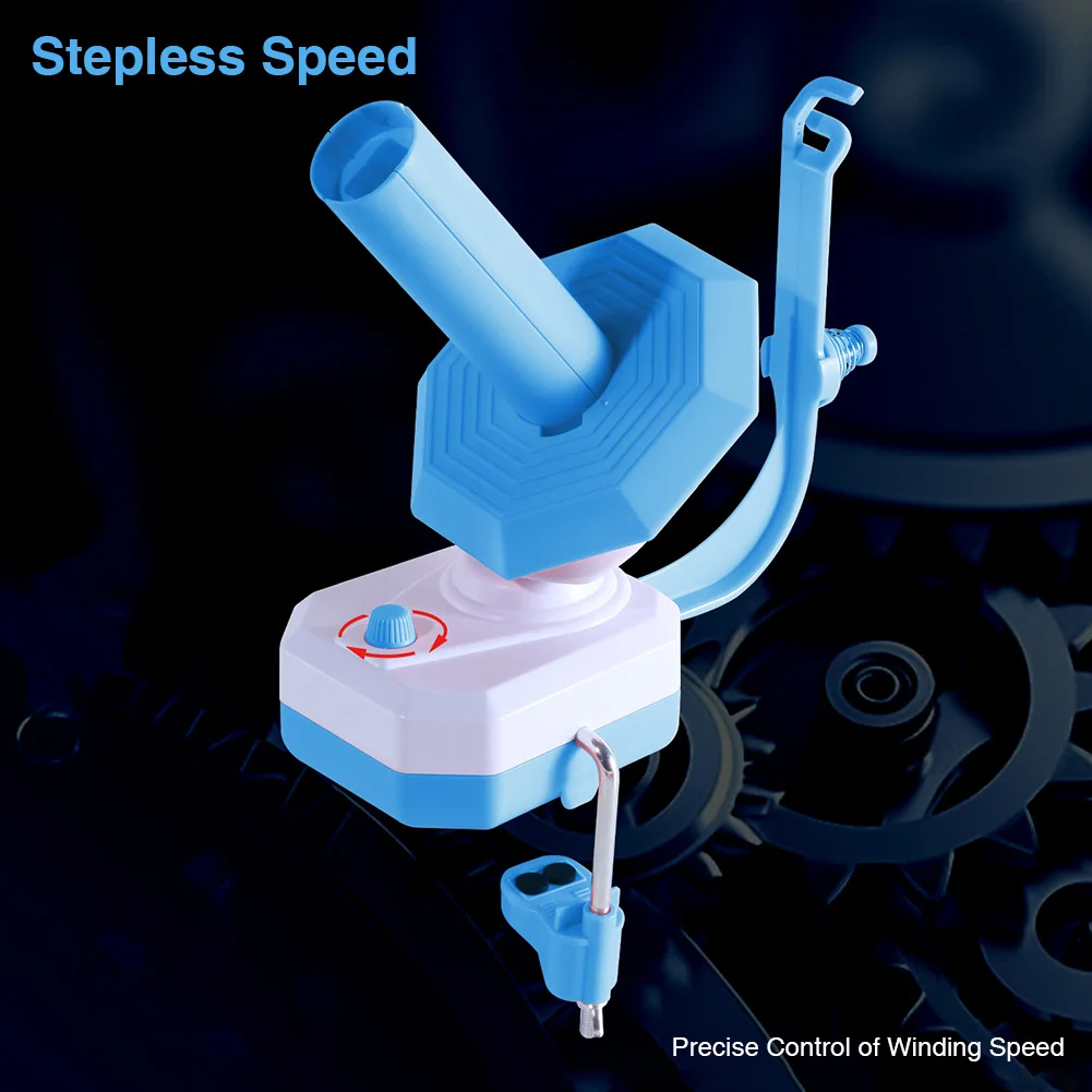 

Автоматический USB-намотчик для пряжи с нескользящим основанием, роликовый волоконный намотчик для любителей вязания