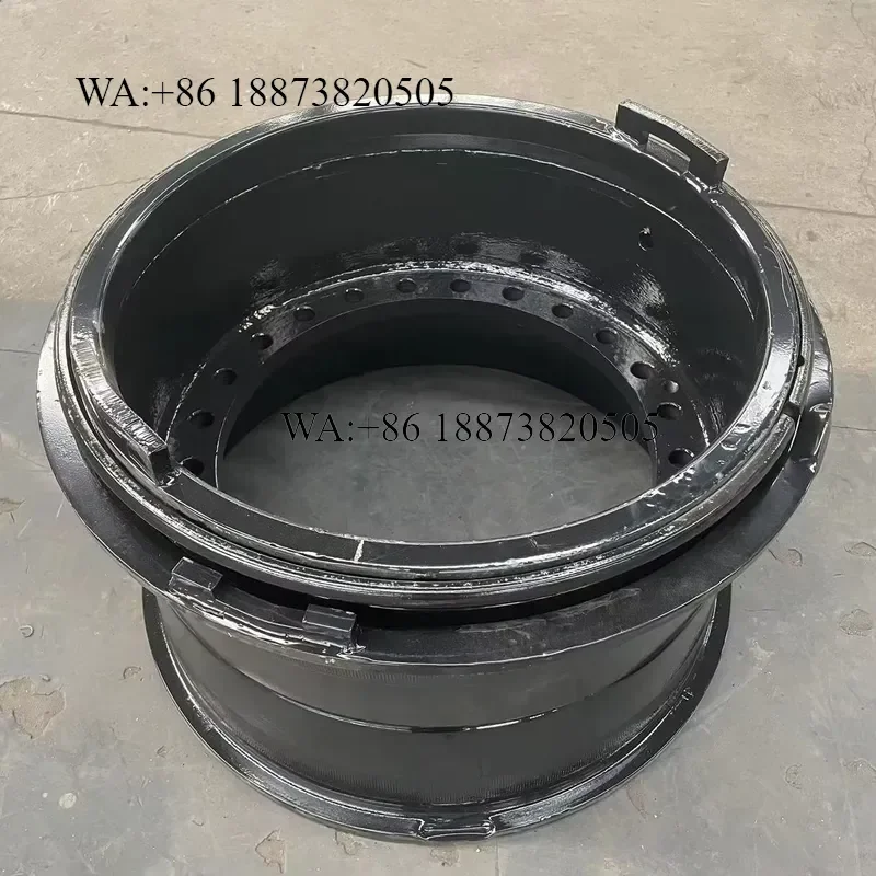 25-13.00/2.5 OTR Heavy Steel Wheel Rims for Caterpillar Engineering Mini Double Slip Loader Shovel New Condition