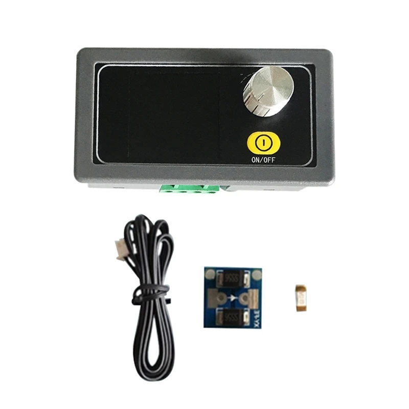 1Set 6-30V Verstelbare Voeding Ingang Constante Spanning Solar Oplaadmodule PCB + Metaal