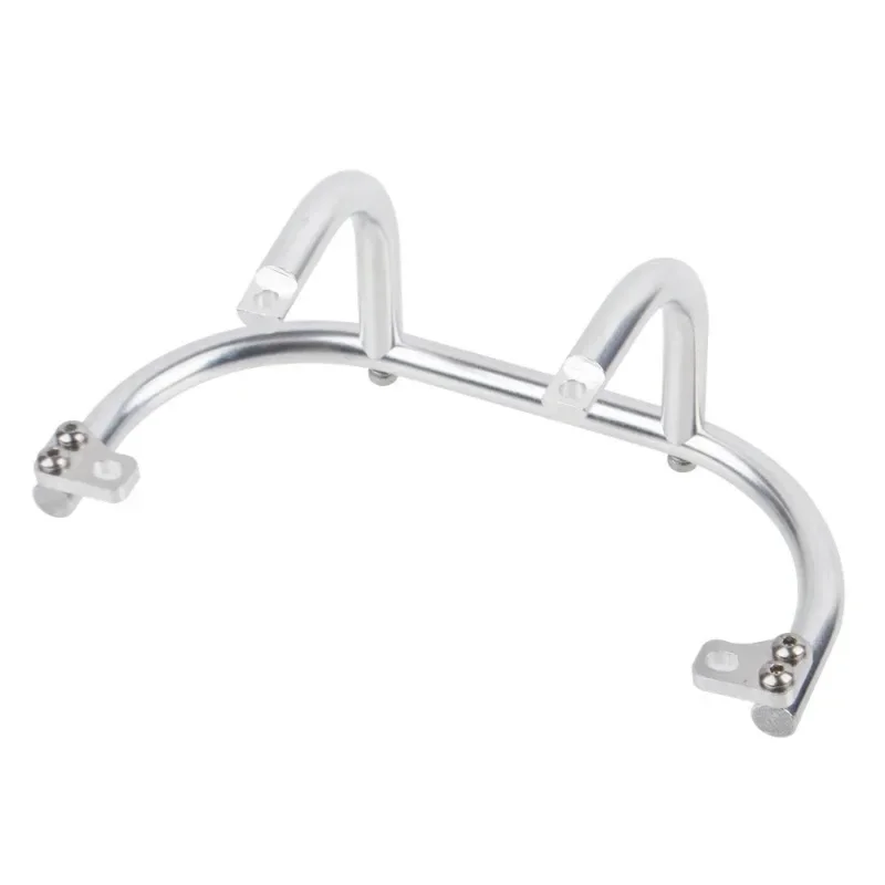 Protetor de para-choque traseiro dianteiro de alumínio em escala 1/10 para Tamiya Sand Scorcher, Super Champ, Buggy Champ RC Car Upgrades Parts