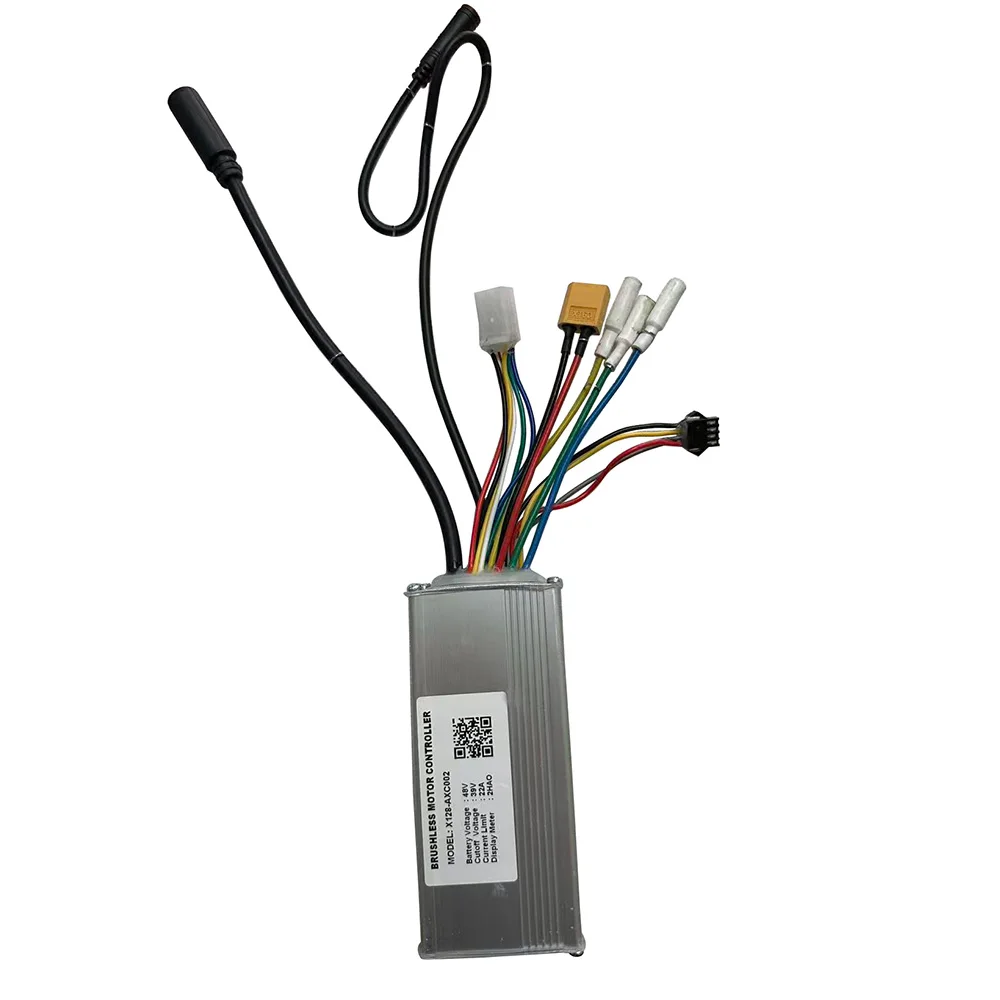 

Brushless Motor Controller X128-AXC002 48V 22A Electric Bicycle Scooter Speed Controller Suitable for 2HAO Protocol Display