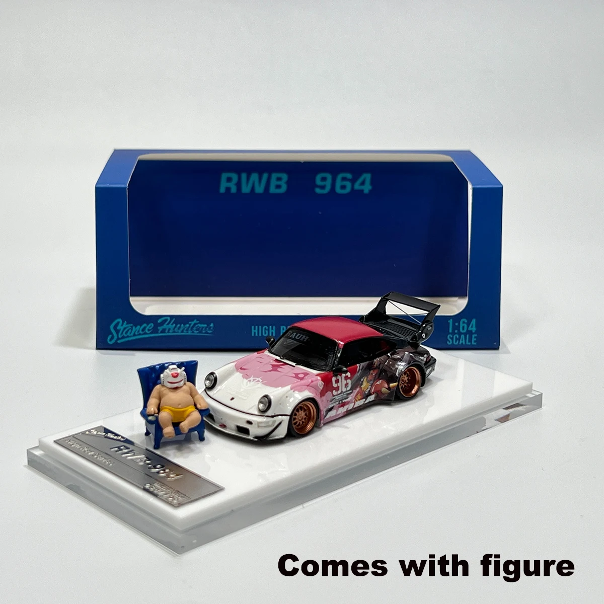 Star Model Inno64 Tarmac Works 1:64 RWB 930 993 964 Singer Widebody verzamelmodelauto, gegoten modelauto van hars, op voorraad.