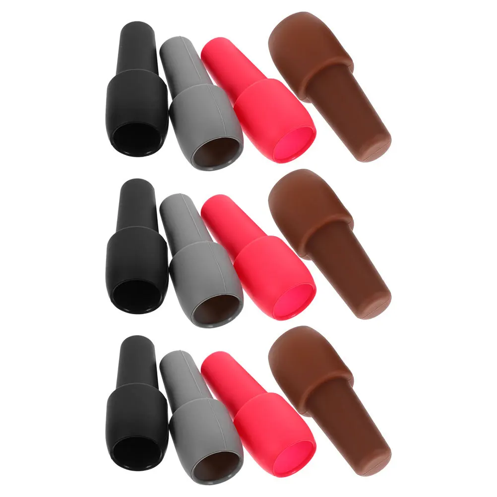 

12Pcs Silicone Wine Plugs Durable Easy Use Stopper for Glass Bottles Bottle Stoppers Wine Bottle Stoppers for Glass Bottles