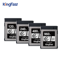 KingFast CFexpress Type B Memory Card 120GB 240GB 480GB 960GB Raw 4K / 8K Video Recording, for Nikon Z6 Z7 Canon 1DX Mark III R5