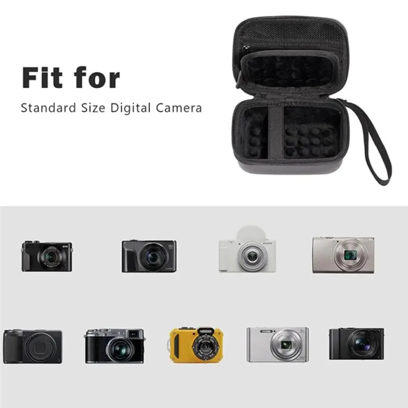 PHILE-For Canon G7X Mark III& II Sony Cybershot Powershot SX740 Ricoh GR III Kodak Pixpro Compatible Hard Shell Digital Camera C view 3