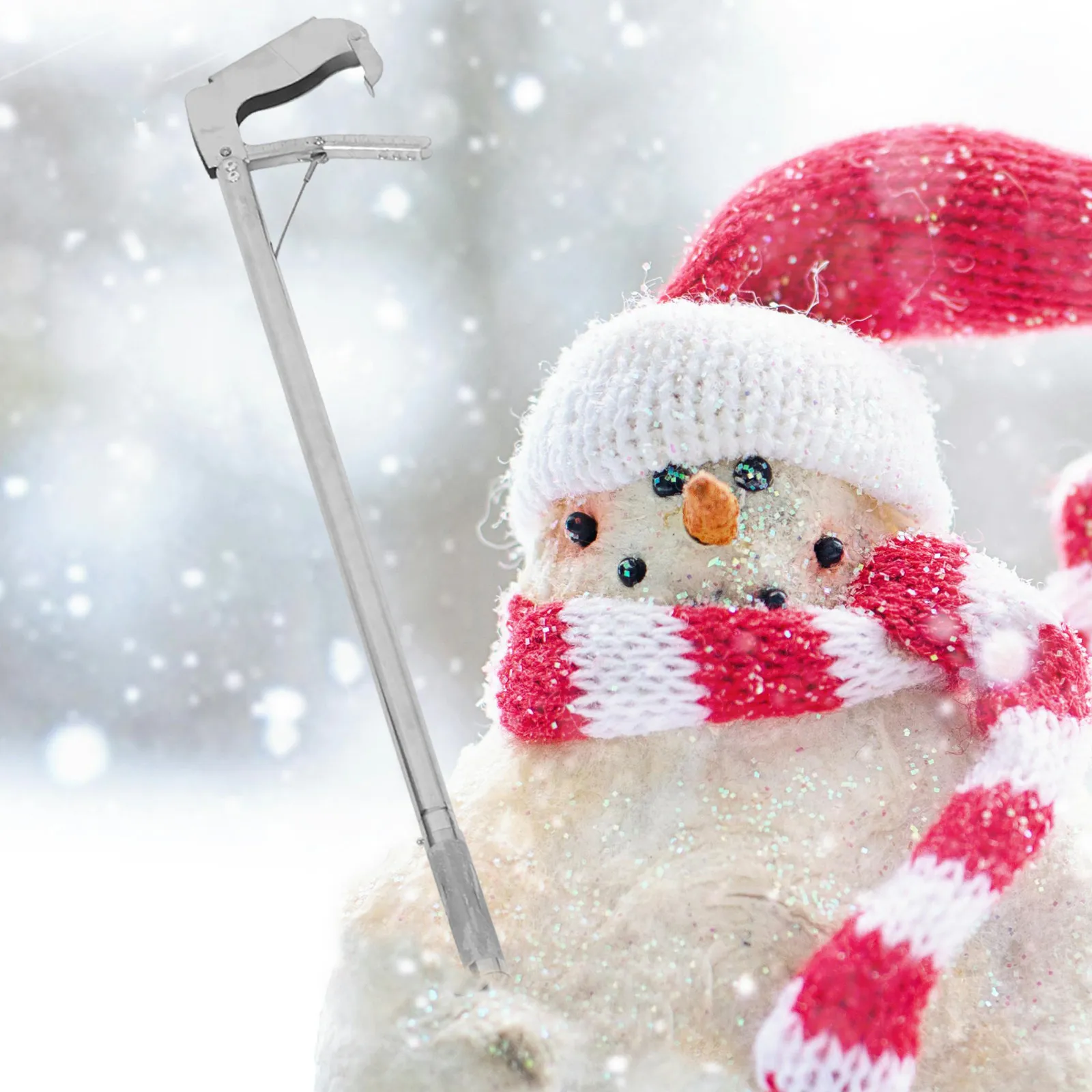 

Heavy Duty Foldable Picker Grabber Tool Stainless Steel 28 Inch Long Retractable Grabber for Seniors Daily Use Garbage