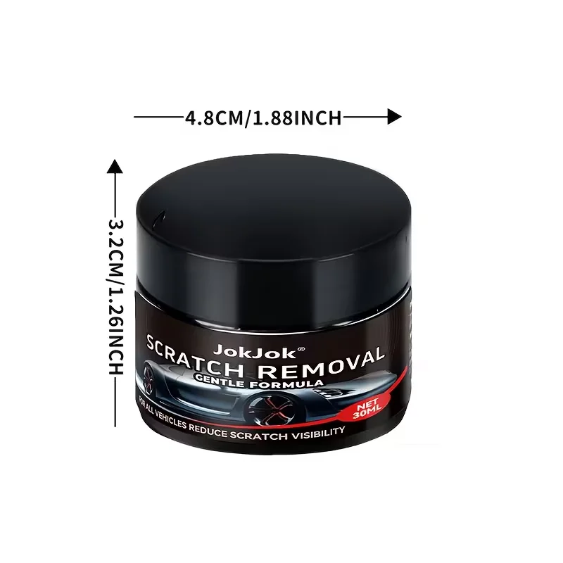 Car Scratch Repair Wax Auto Paint Restorer Polish Compound Removes Swirls Scuffs Oxidation for Body Bumper Door