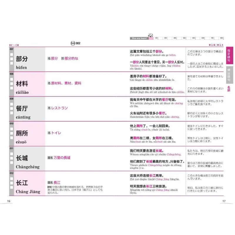جديد HSK المستوى 4 منشورات البحث الرئيسية ذات السرعة الواحدة يانغ دا J 9784863924734 كتاب