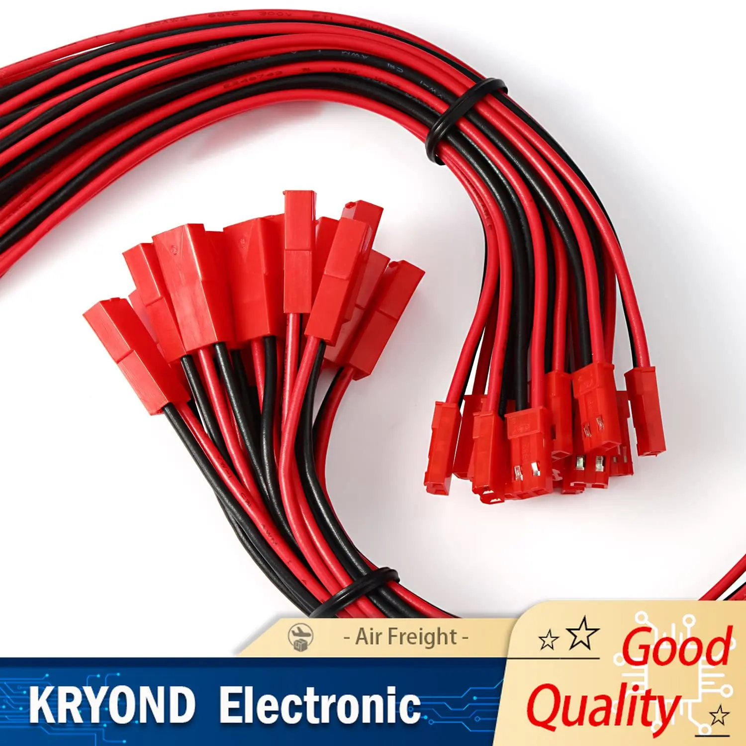 10Pairs Jst 2-Pin M…