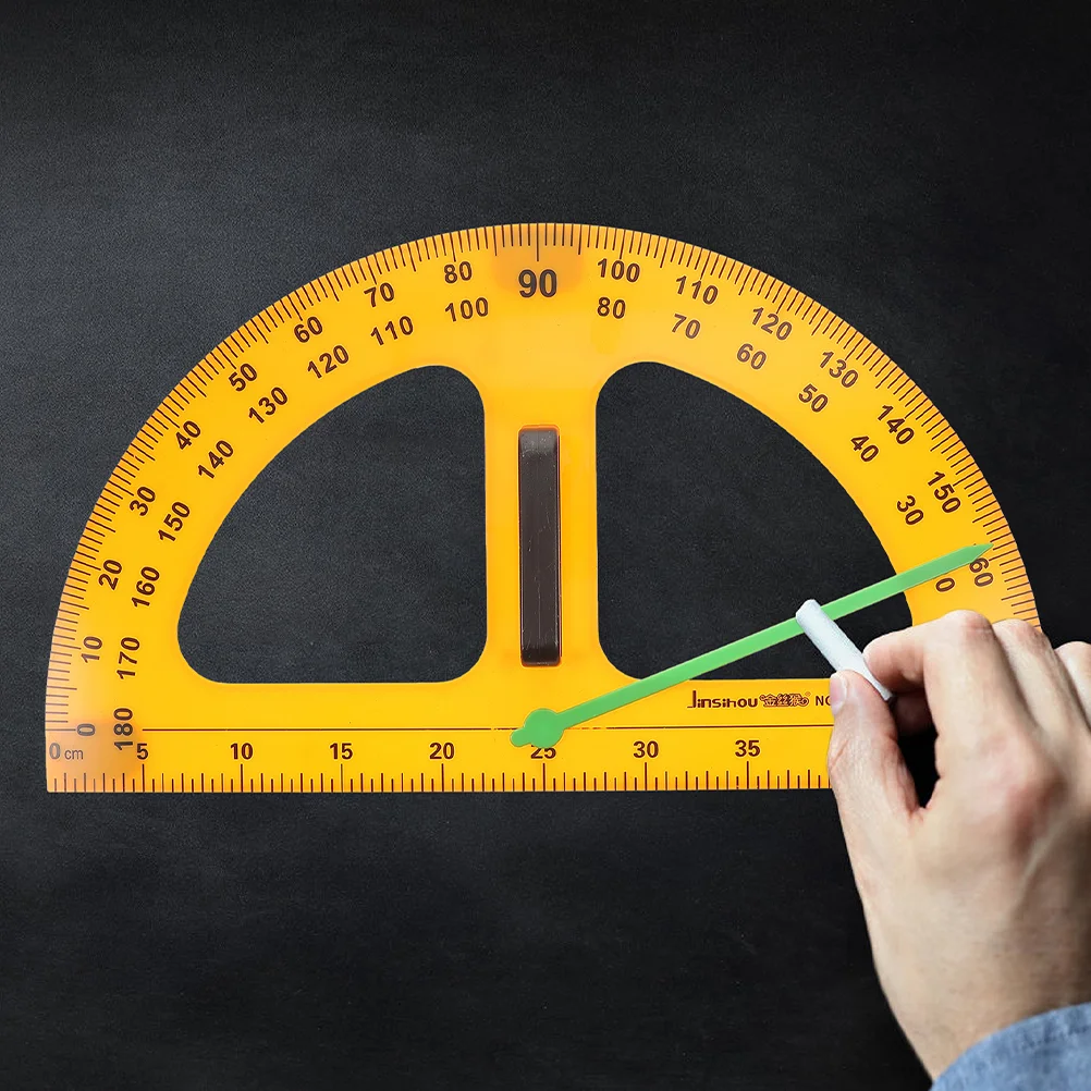 Protractor for Drafting Small Horns 180 Degrees Measuring Math Angle Tool Plastic Protractors