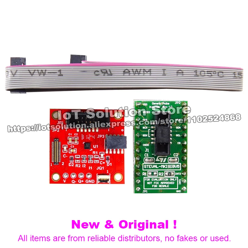STEVAL-MKI246KA Intelligent ultralow-power accelerometer kit based on IIS2DULPX