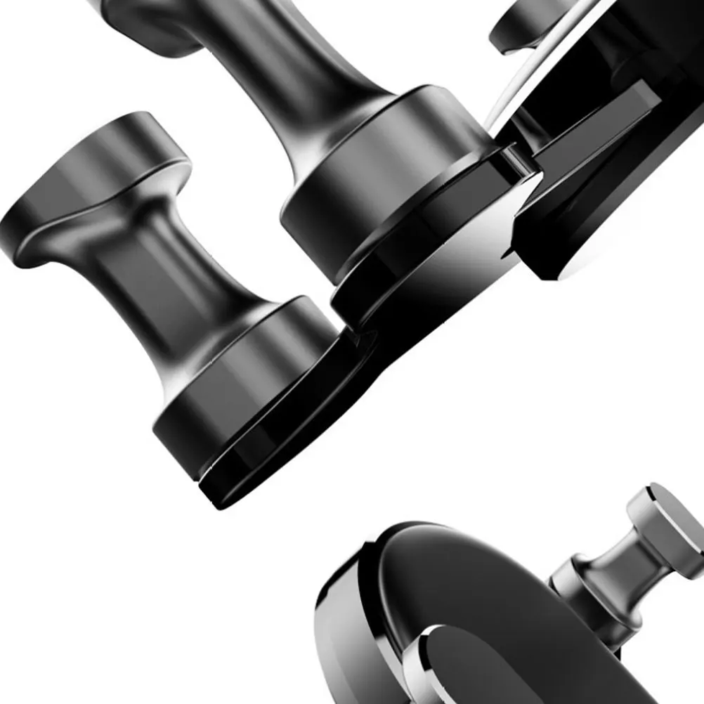 

Car Phone Holder Black Silicone ABS Material 360 Degree Rotatable Universal Mount for Safe Hands Free Driving Car Phone Shelf
