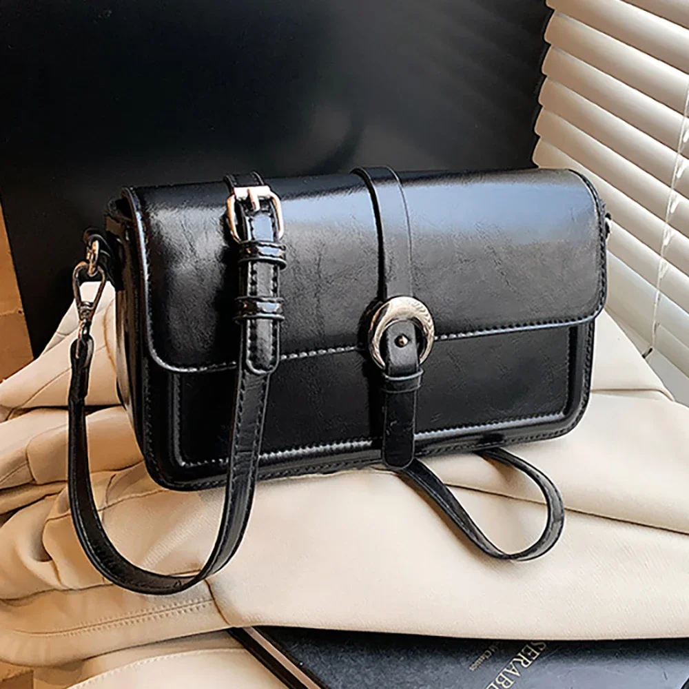 

Модные сумки через плечо для женщин, темпераментная маленькая квадратная сумка на одно плечо, изысканный дизайн, универсальная сумка-мессенджер