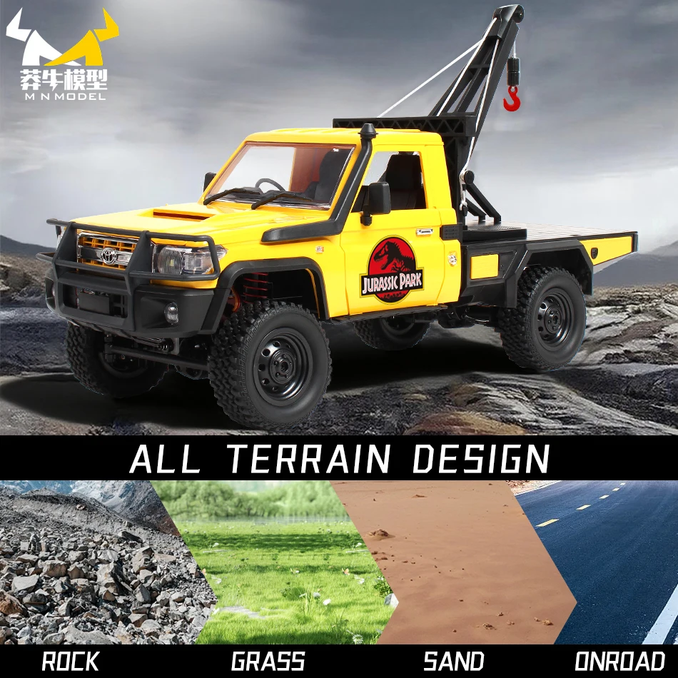 MN نموذج 1/12 4X4 RC ديناصور على الطرق الوعرة جولة مركبة جميع التضاريس الإنقاذ سيارة تسلق شاحنة SUV لاقط الصخور الزاحف لعبة للكبار