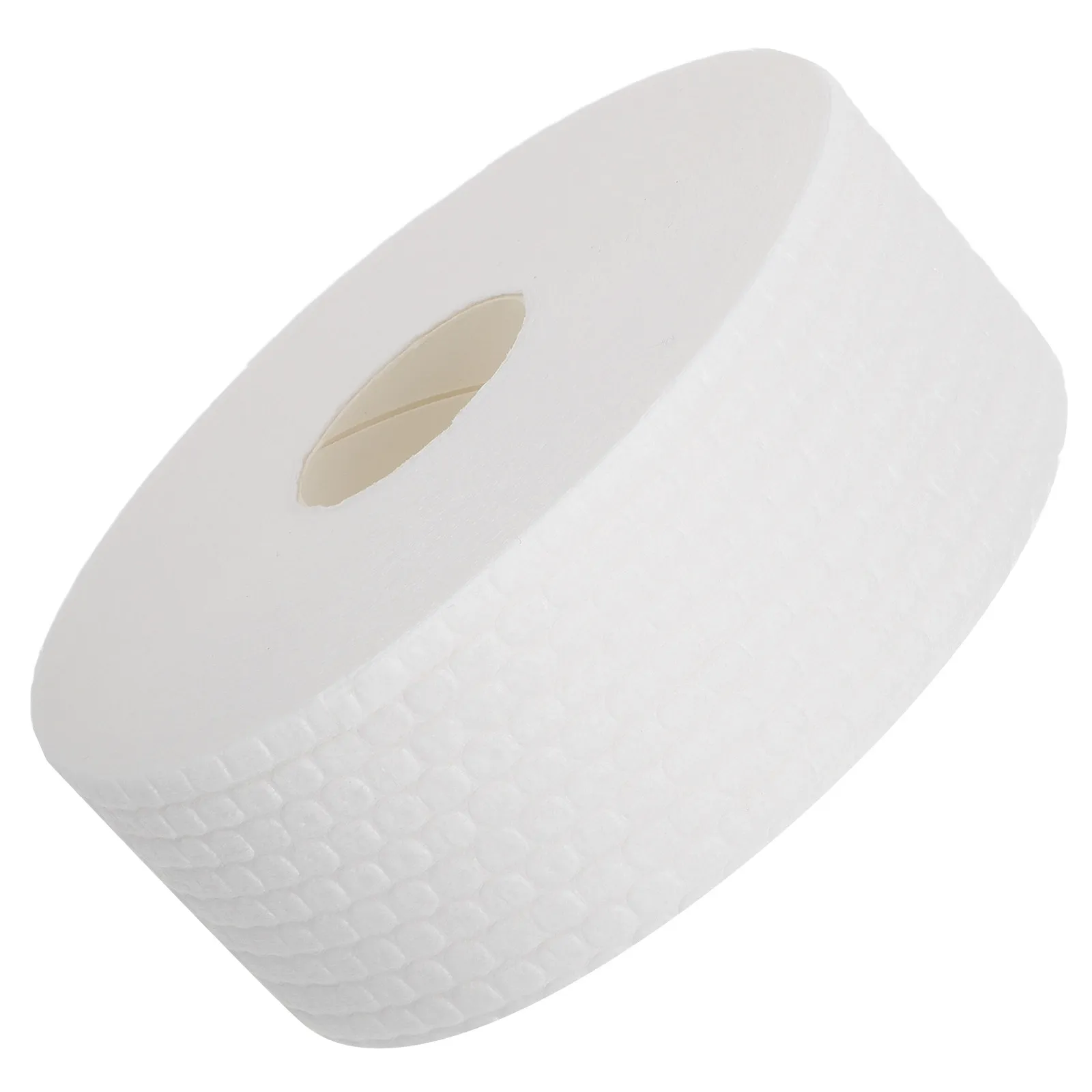1 Roll White Pattern Nail Cotton Rounds Soft Non Lint Absorbent Foldable for Nail Polish Removal Manicure Prep Pads view 5