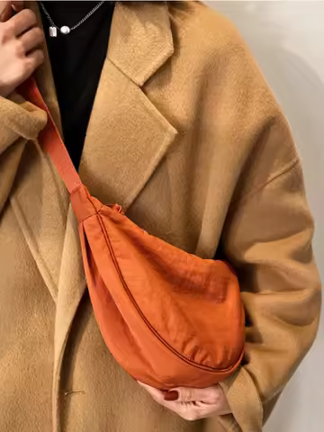 Casual Nylon Hobos Crossbody Bag for Women Designer Shoulder Bags Large Capacity Tote Lady Travel Shopper Bag Female Purses 2025