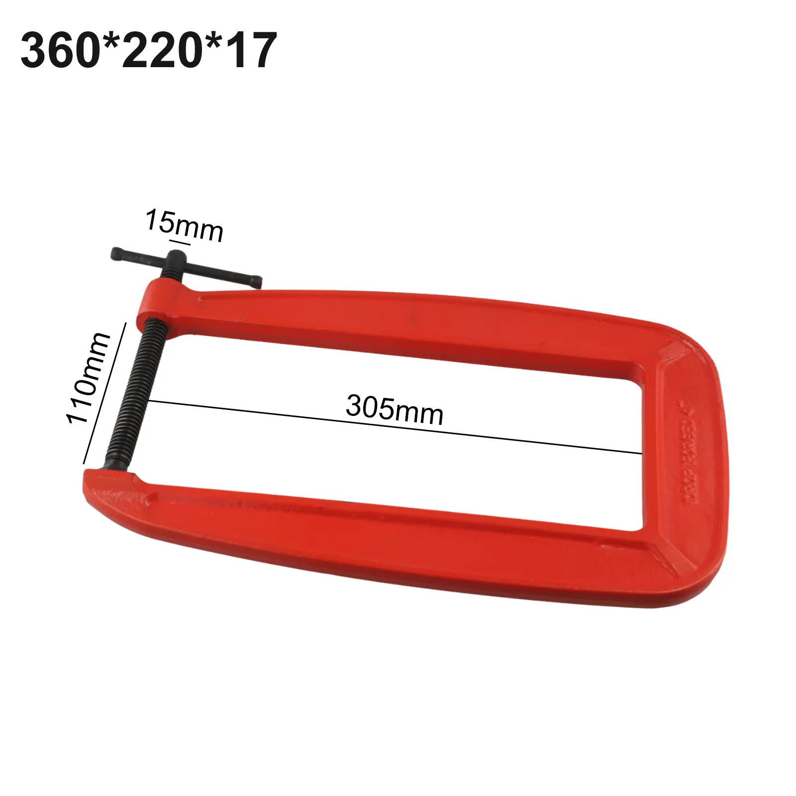 For Metalworking Tasks Heavy Duty Clamp Rust Resisting Finish Reduce Hand Fatigue Evenly Distributed Clamp Pressure