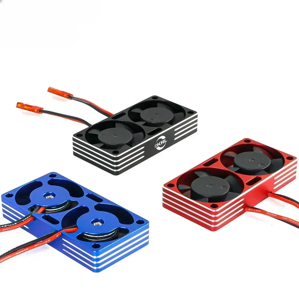

RC car for 1/7 1/8 1/10 Motor radiator 540 550 3650 3660 3670 Motor cooling high-speed fan dual fan 3010