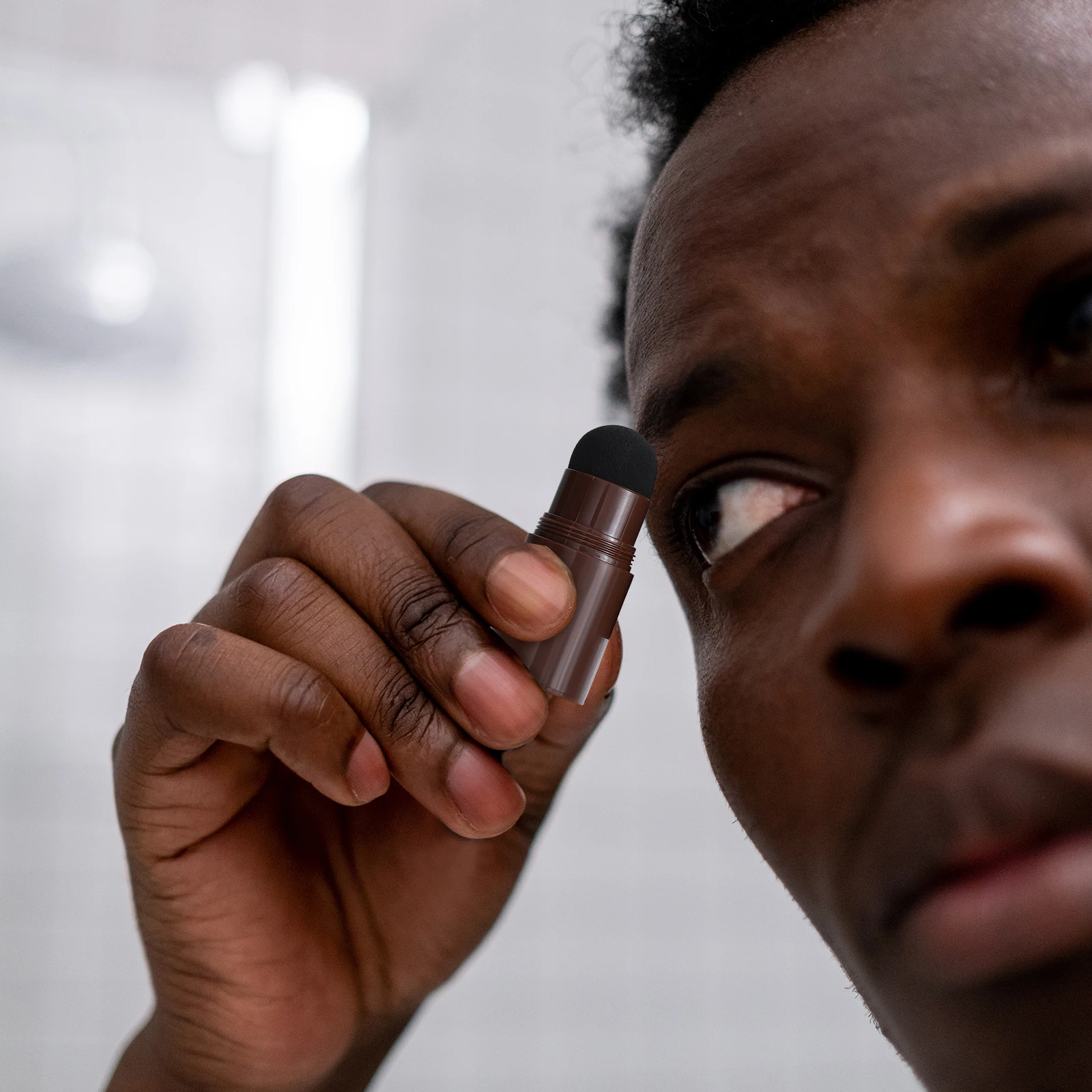 6 قطع من ألياف الشعر لتطبيق البودرة والكريم الدقيقة، أداة تحكم سهلة لمكياج الحواجب للنساء والرجال في صالونات التجميل #5