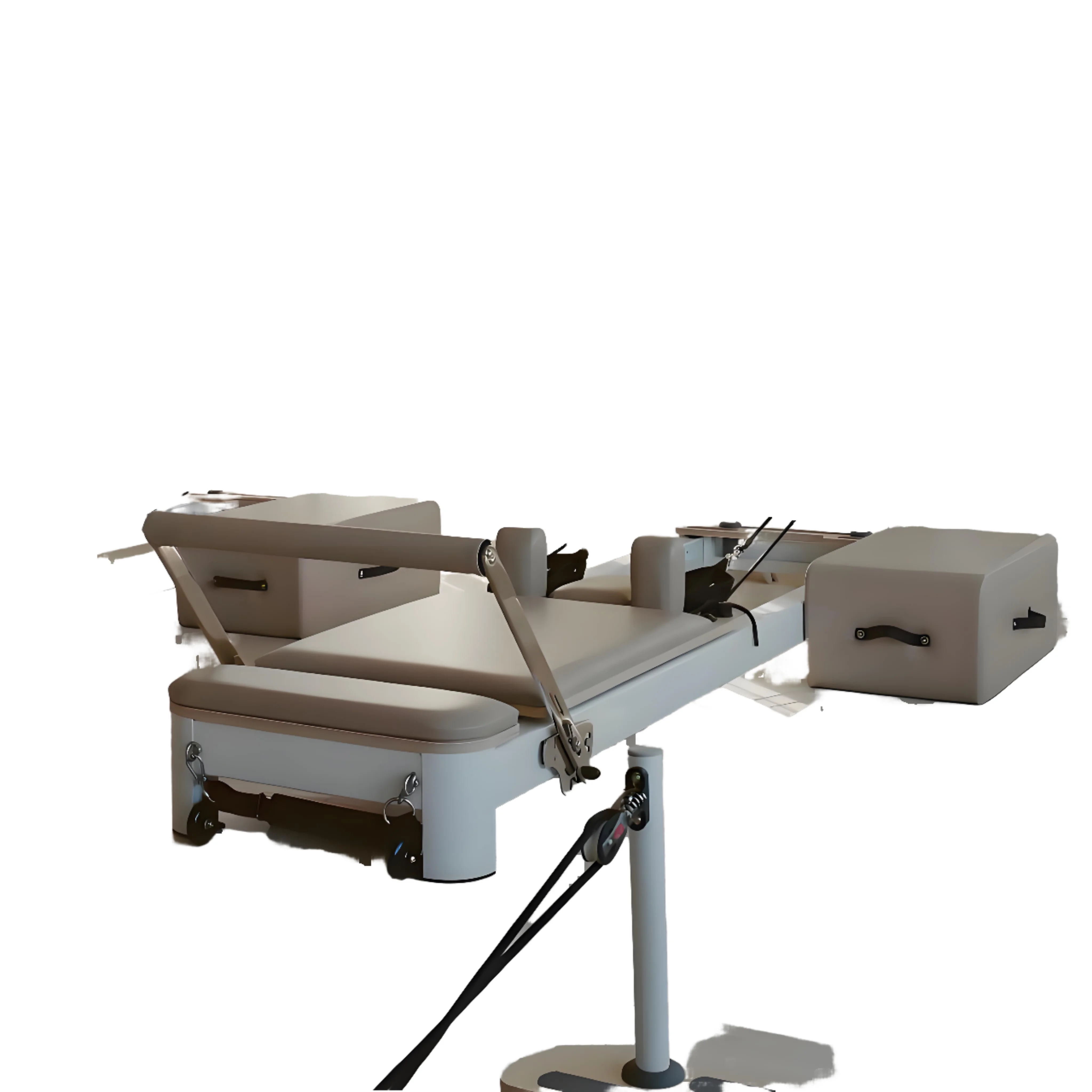 Pilates Factory's High Quality Aluminum Alloy Heavy Machine White Pilates Yogini Studio Fitness Equipment Gym Adjustable Low