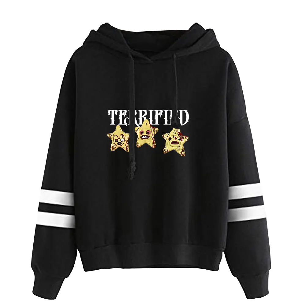 

Jazmin Bean Terrified Stars Pullover Hoodie Unisex Hooded Sweatshirt Long Sleeve Fashion Tracksuit