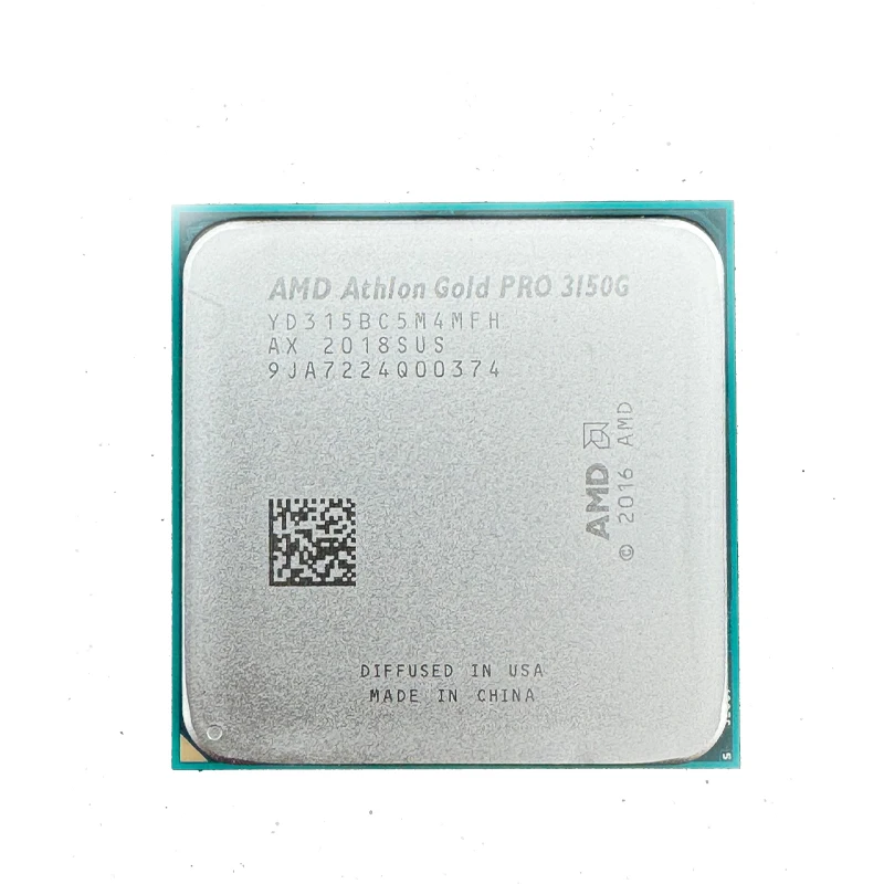 

For 100% testing, AMD brand new, Athlon 3150G official version CPU, 4 cores and 4 threads, dual channel with core display