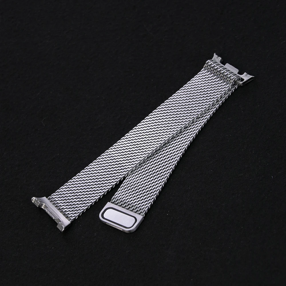 メンズビジネスストラップ サムスンギャラクシーウォッチ8 40mm 44mm用 ステンレススチールブレスレット ギャラクシーウォッチ8クラシック46mm用 メタルリストバンド