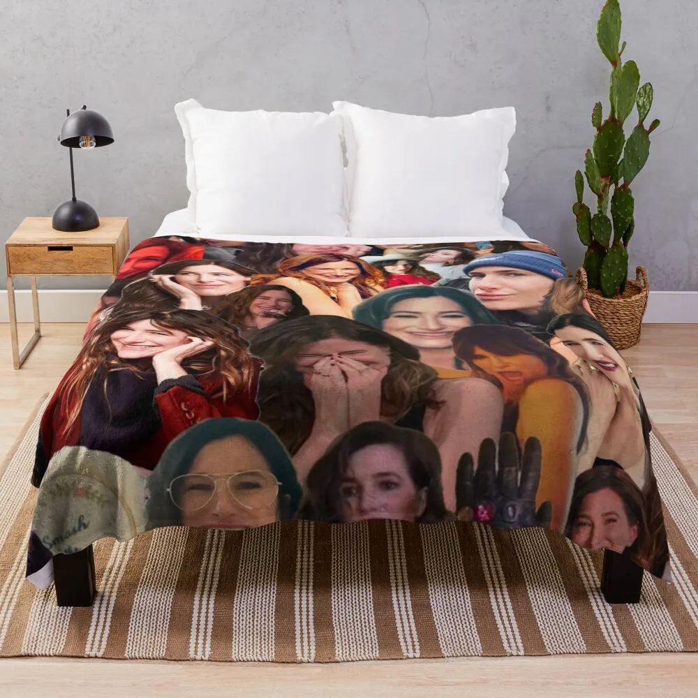 

kathryn hahn my beloved Throw Blanket For Baby Personalized Gift Softest Flannel Fabric Blankets