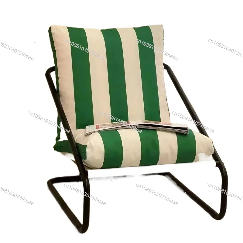 Lazy sofa chair living room bedroom leisure recliner modern simple single sofa sedentary seat view 2