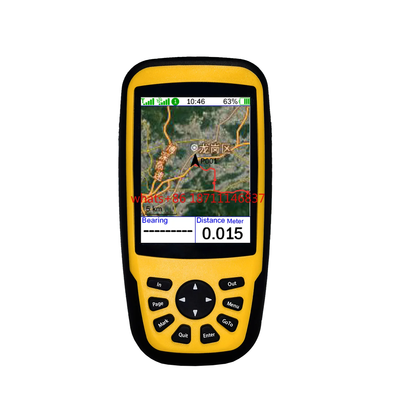 2023 Portable GNSS GPS RTK for Surveyor with High Centimetre Precision Surveying 1408 Channels  Equipment Stake Out