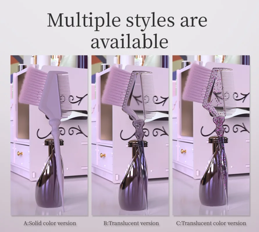 Chinese Style Hair Dye Brush Set, Multifunctional